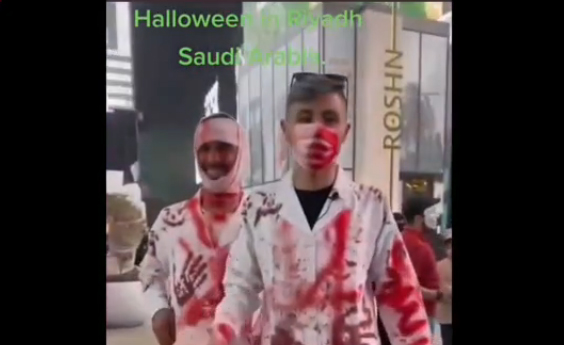 Warga Arab Saudi Rayakan Halloween di Riyadh, Seru!