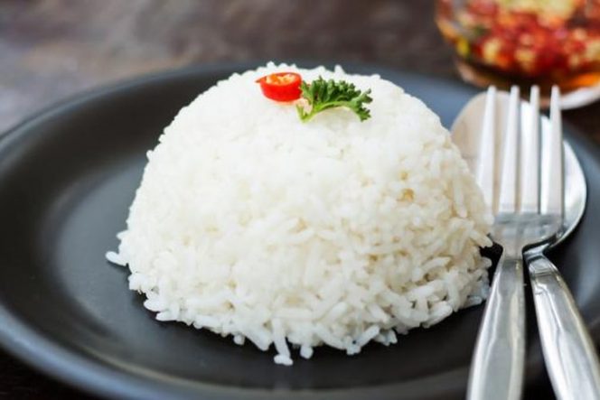 
 Nasi Putih. (Kompas/Bogordaily.net)