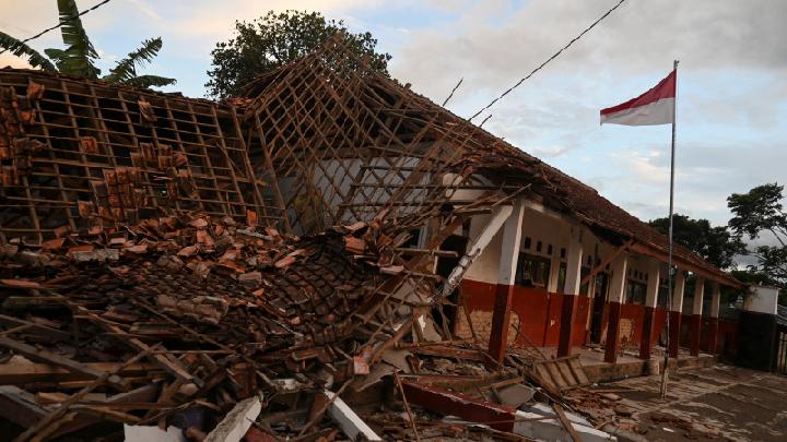 BMKG Catat ada 130 Gempa Susulan di Cianjur