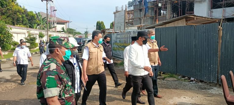 Babinsa Monitoring Kunjungan Wakil Gubernur Jabar ke RSUD Kota Bogor