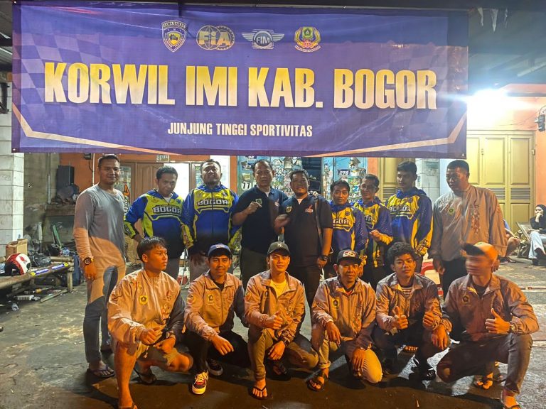 Balap Motor Kabupaten Bogor Optimis Tambah Medali Emas