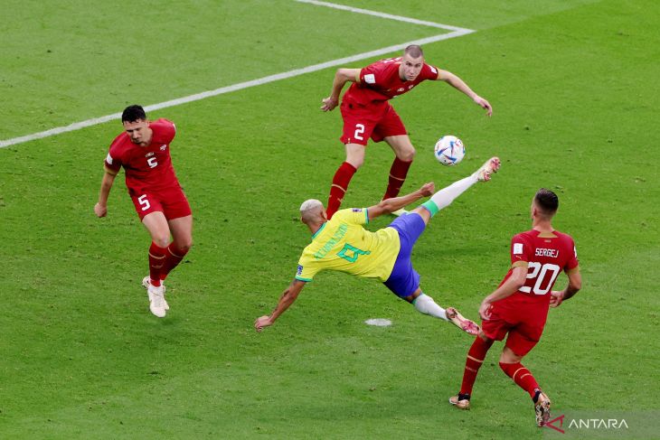 Gol Apik Richarlison, Paling Spektakuler di Piala Dunia