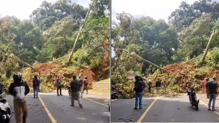 Puncak Longsor Akibat Gempa Cianjur, Jalur Tak Bisa Dilewati
