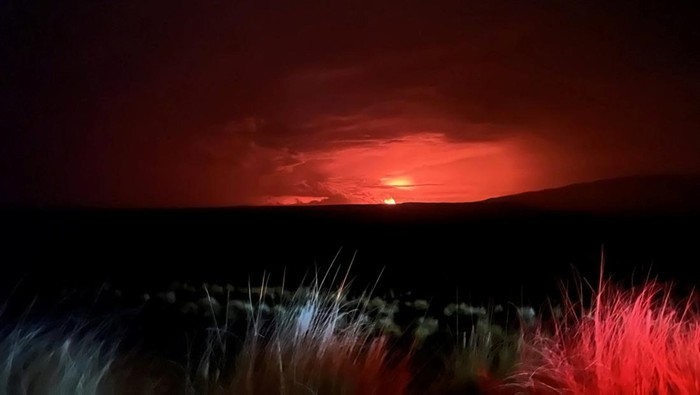 Gunung Api Terbesar di Dunia Mauna Loa Meletus