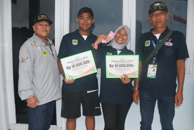 Atlet Aeromodeling Putra-Putri Kabupaten Bogor Raih Dua Medali Emas Sekaligus