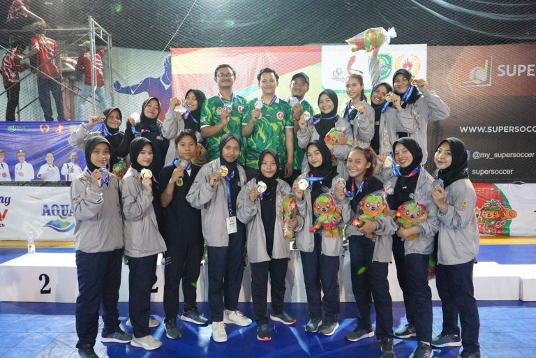 Kalahkan Bandung, Tim Handball Putri Sabet Medali Emas