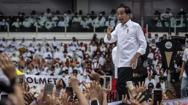 Jokowi Kode Rambut Putih, Demokrat Bilang Tanda Penuaan