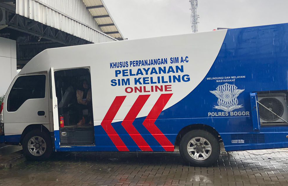 Lokasi Layanan SIM Keliling Kabupaten Bogor