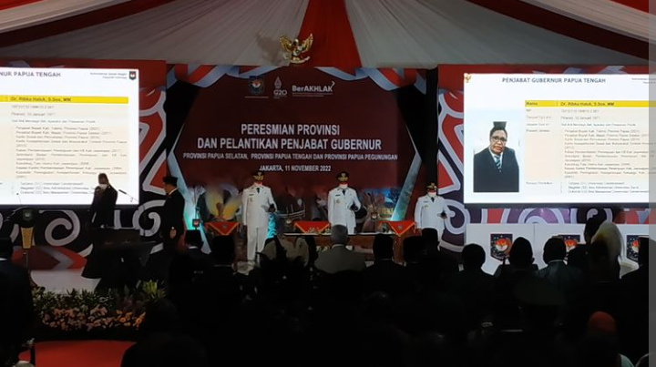 Perkenalkan! Ini Profil 3 Pj Gubernur Provinsi Baru di Papua