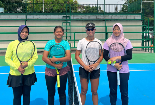 Tim Tenis Kabupaten Bogor Lolos Final Porprov Jabar 2022