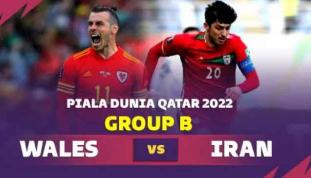Link Streaming Wales vs Iran Piala Dunia 2022 Sore Ini, Klik Langsung Nonton