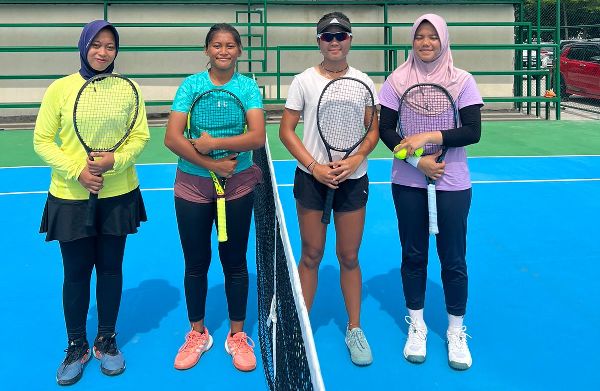 Tim Tenis Kabupaten Bogor Berpeluang Borong Medali Emas