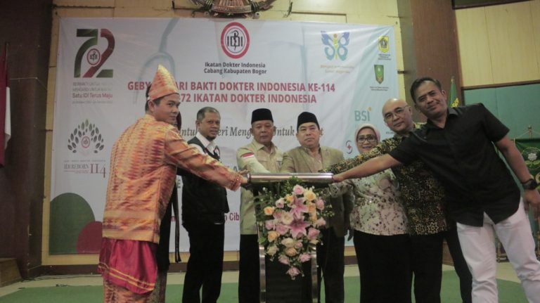 Tingkatkan Layanan Informasi Kesehatan, Sekda Sambut Baik Peluncuran Website IDI Kabupaten Bogor
