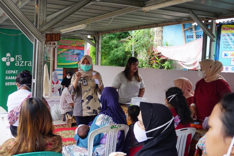 Gencar Edukasi Stunting, RS Azra Sosialisasi ke Posyandu Asoka Bantarjati