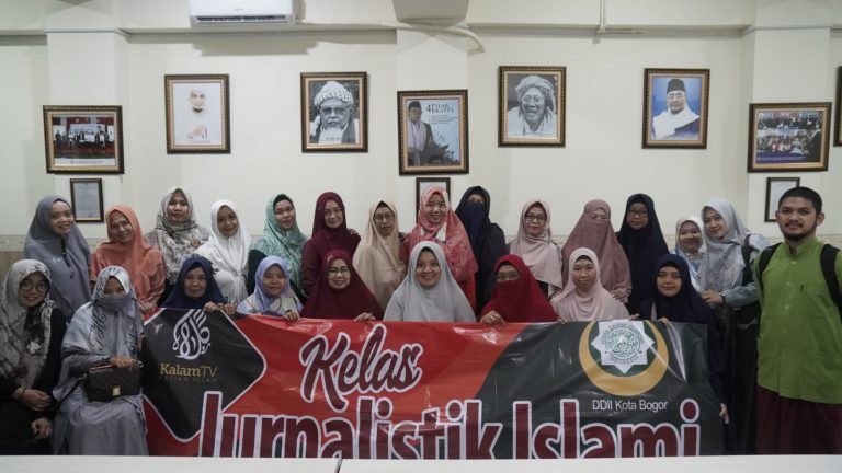 DDII dan Kalam TV Gelar Kelas Jurnalistik Pengurus Majlis Talim di UIKA Bogor