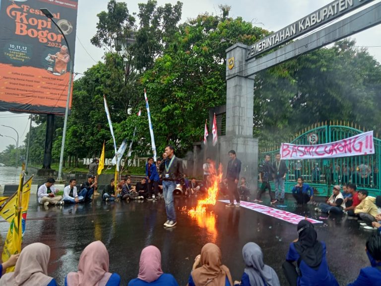 Minta APH Selidiki Mafia Migas, PMII Kabupaten Bogor Geruduk Pemkab Bogor!