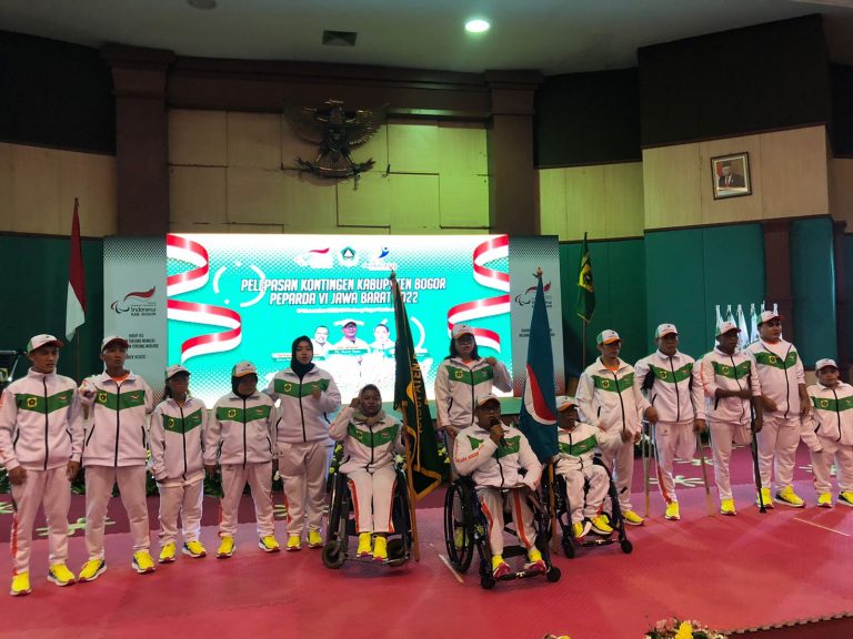 Pemkab Targetkan 140 Emas kepada Atlet Peparda Kabupaten Bogor