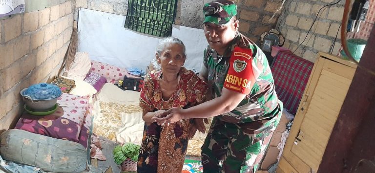 Serda Dedi Jumaedi Masuk Dapur, Bentuk Perhatian TNI Kepada Rakyat