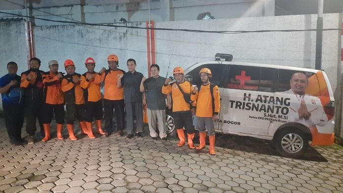 DPD PKS Kota Bogor Kirim Relawan ke Cianjur