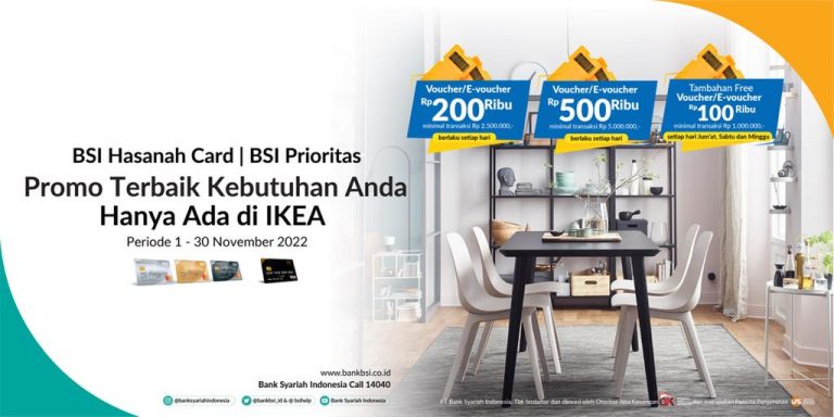 Belanja Pakai BSI di IKEA, Dapat Potongan hingga Rp 500 ribu