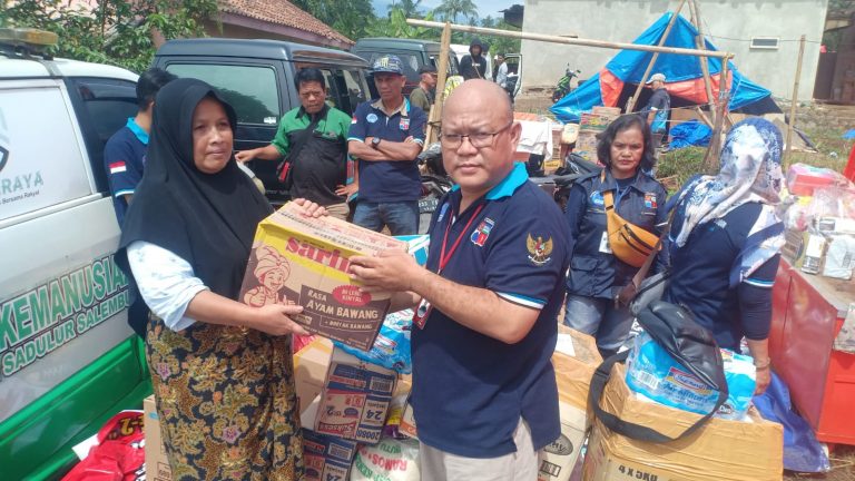 GMKB Berikan Bantuan kepada Korban Terdampak Gempa Cianjur