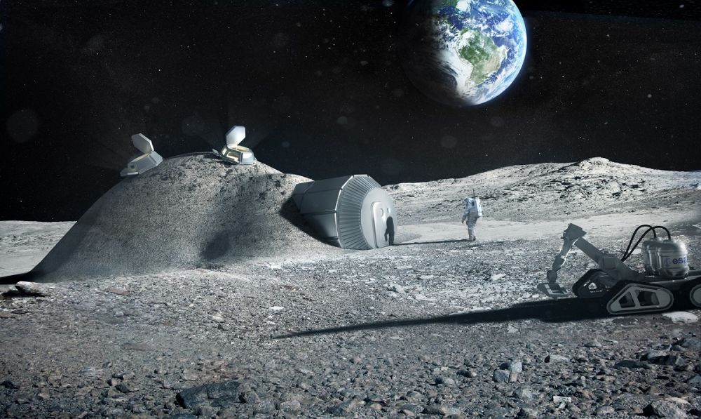 Manusia tinggal di Bulan