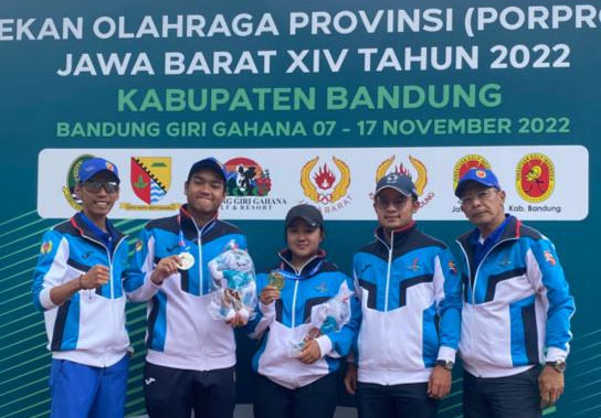 Golf Kota Bogor Sumbang Medali Perak di Porprov Jabar 2022