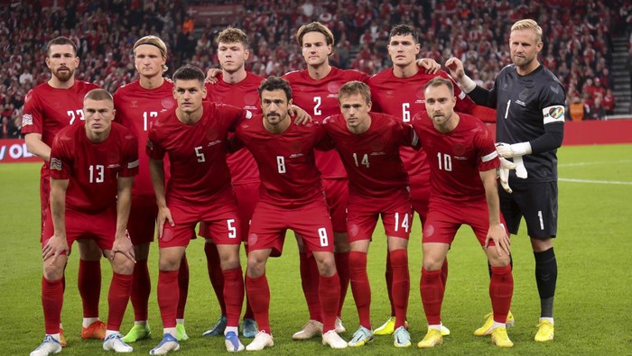 Skuad Timnas Denmark untuk Piala Dunia 2022, Bawa 21 Pemain