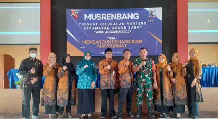 Hadiri Musrenbang, Dua Kelurahan di Kota Bogor di Pantau Babinsa
