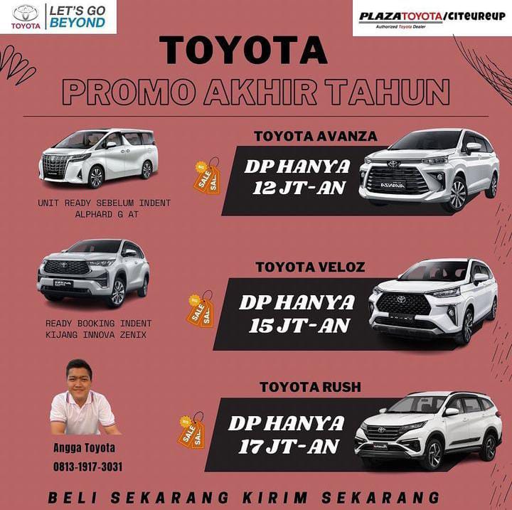 Promo Akhir Tahun Plaza Toyota Citeureup, Cekidot!
