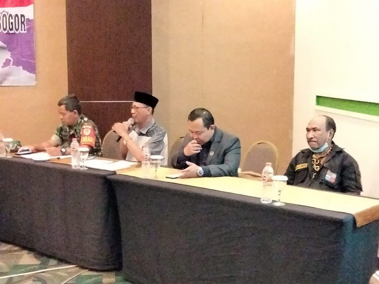 Partisipasi Jelang Pemilu 2024, Babinsa Hadiri FGD di Hotel Agria Bogor