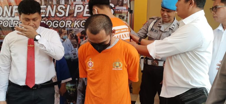 Polresta Bogor Kota Tangkap Pengedar Uang Palsu, Sita Duit Rp450 Juta