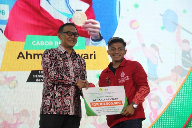 Enam Atlet NPCI Kabupaten Bogor Diguyur Bonus APG