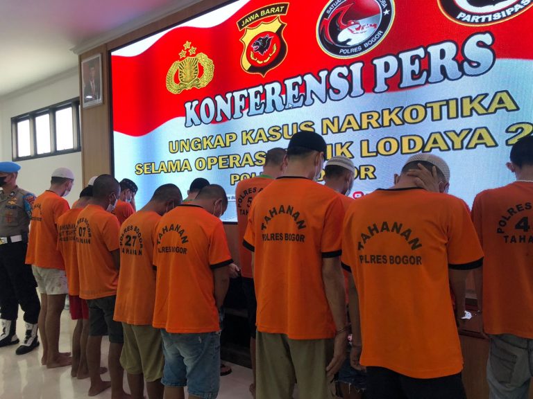 Jaringan Pengedaran Narkoba di Kabupaten Bogor Ada 17 Kecamatan, Ini Lokasinya  