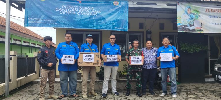Kopka Catur Heru M, Kawal Penyaluran Donasi Untuk Korban Gempa Cianjur
