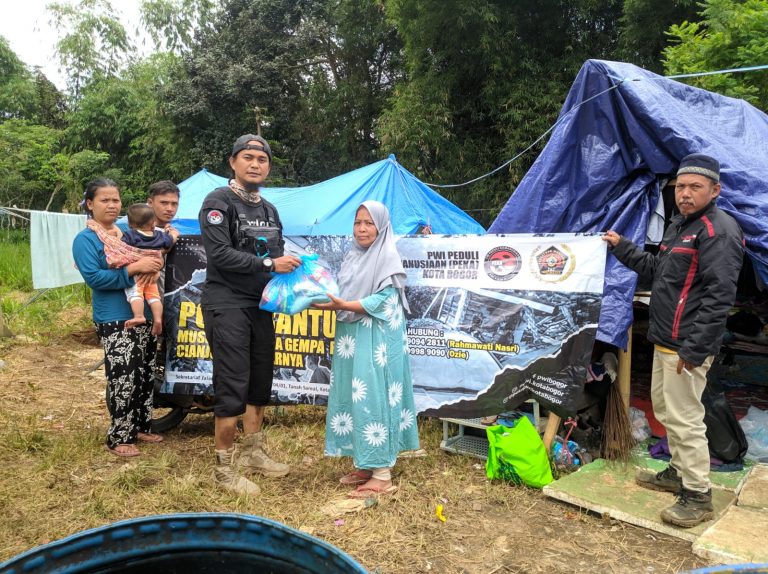 PEKA Kota Bogor Salurkan Bantuan ke Cianjur, Berikut Target Daerahnya