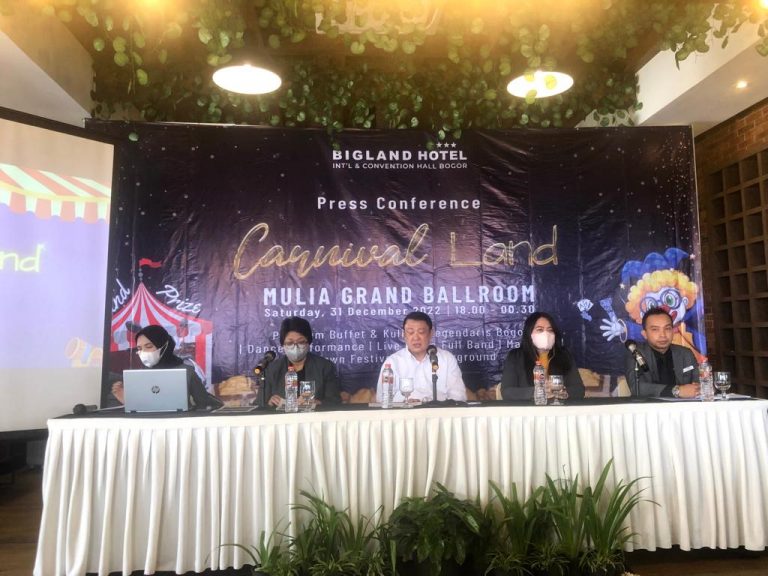 Bigland Hotel Bogor Sajikan Konsep Carnival Land Menjelang Tahun Baru