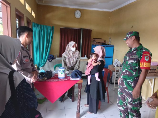 
 Serda Kunandi mengawal kegiatan Posbindu di Kebon Kelapa. (Istimewa/Bogordaily.net)