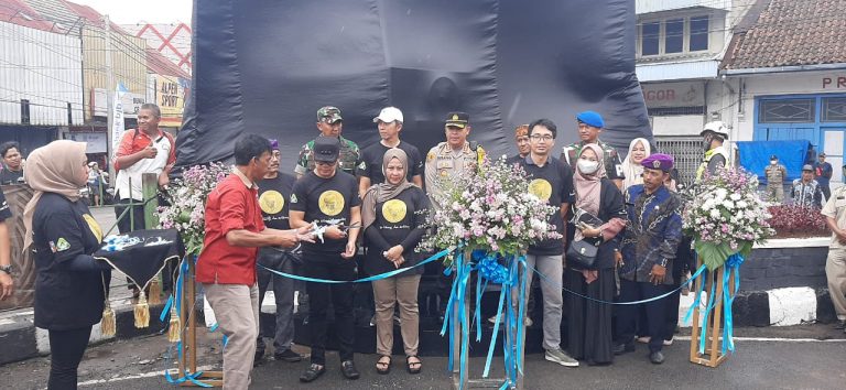Hadiri Peresmian Patung Kapten Muslihat, Dandim 0606 Kota Bogor Ingatkan Masyarakat untuk Merawat Bersama