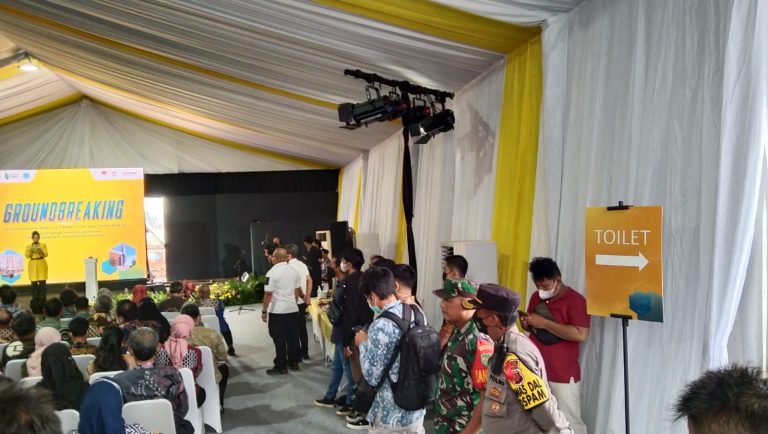 Kunjungan Menteri Perindustrian RI ke SMAK Bogor Dikawal Serka Sirad 