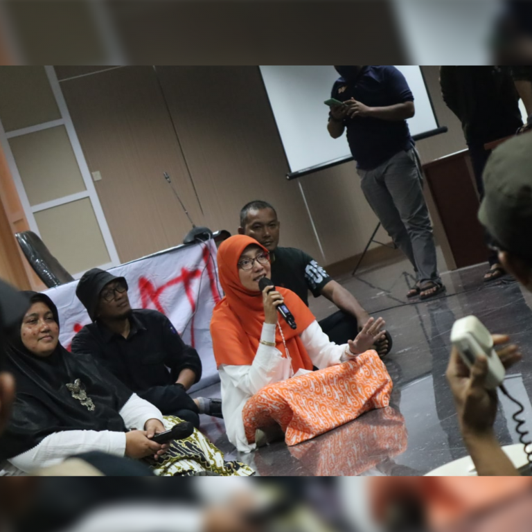 Anna Temui Massa Mahasiswa di Gedung DPRD Kota Bogor
