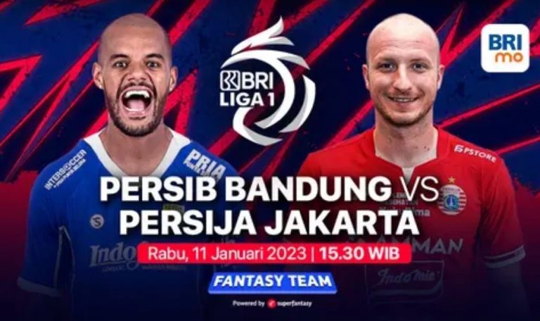 Link Live Streaming Persib Bandung vs Persija Jakarta Liga 1 Hari Ini Rabu, 11 Januari 2023
