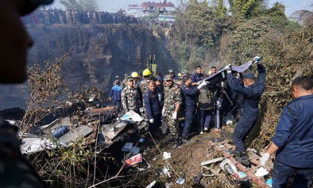 Pesawat Yeti Airlines Jatuh ke Jurang di Nepal, 68 Penumpang Tewas