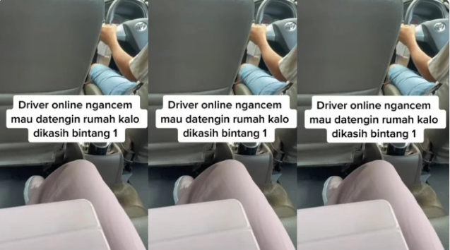Ngeri, Driver Online Ancam Penumpang Jika Diberi Bintang Satu