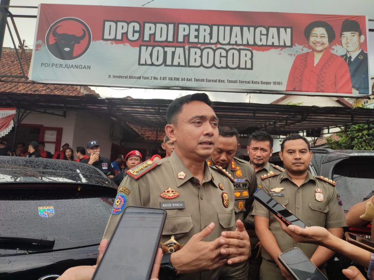Kasatpol PP Kota Bogor Datangi DPC PDIP, Ada Apa?