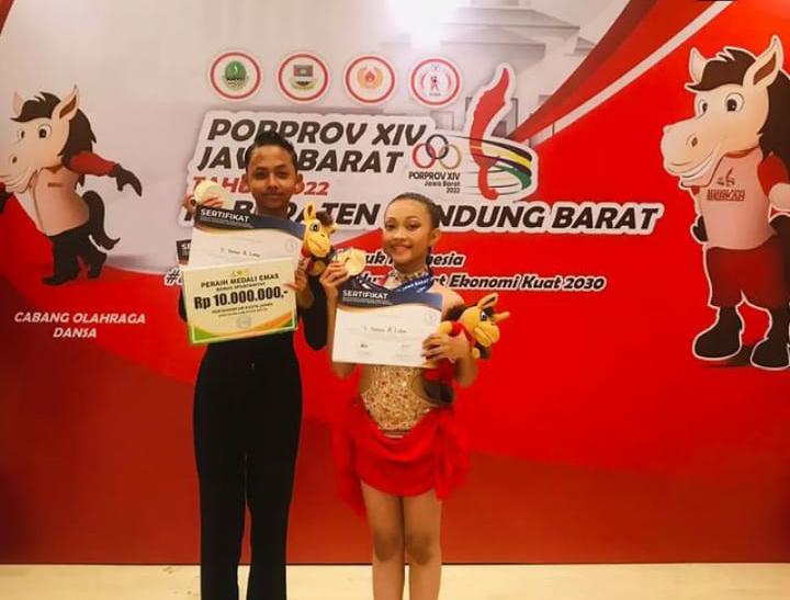 Profil Dua Siswa SMPN 1 Ciawi yang Viral, Peraih Medali Emas Porprov Jabar 2022 Cabor Dance Sport