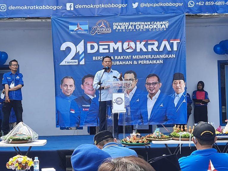 Resmi Dukung Anies, DPC Demokrat Kabupaten Bogor Ingin AHY Jadi Cawapres