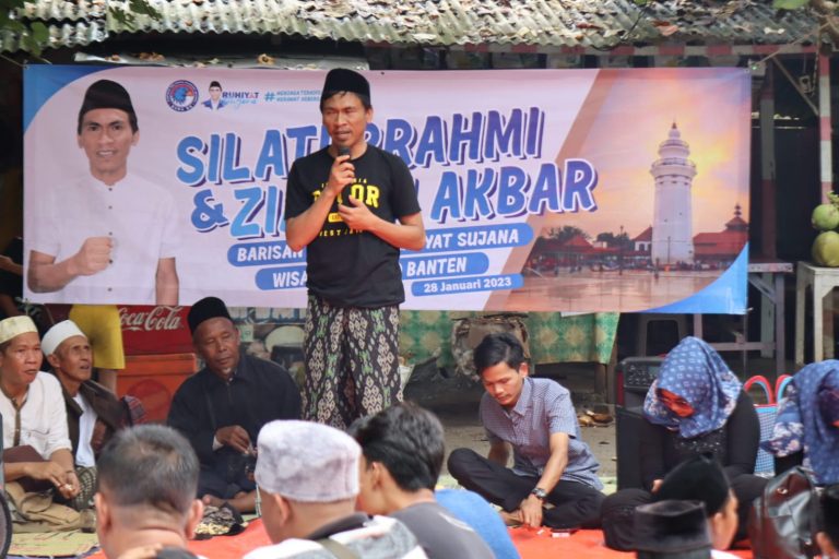Jelang Pemilu, Ruhiyat Sujana Silaturahmi Bersama Relawan