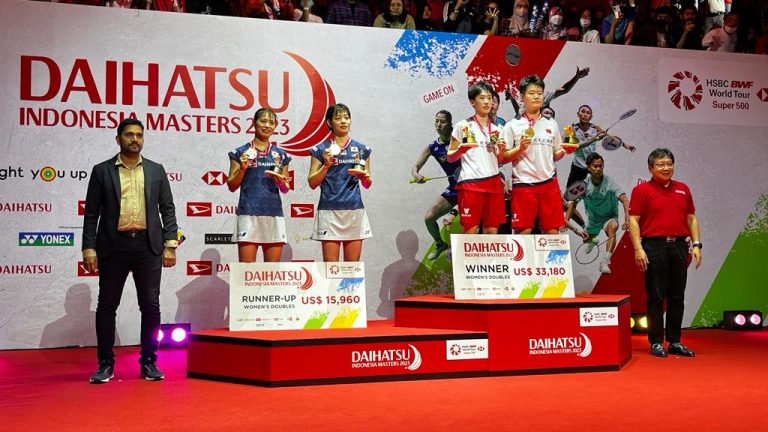Pasangan Ganda Putri China Juara di Daihatsu Indonesia Masters