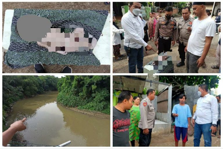 Tragis! Jasad Bayi Berumur Satu Hari Ditemukan Mengapung di Sungai Cileungsi, Bogor